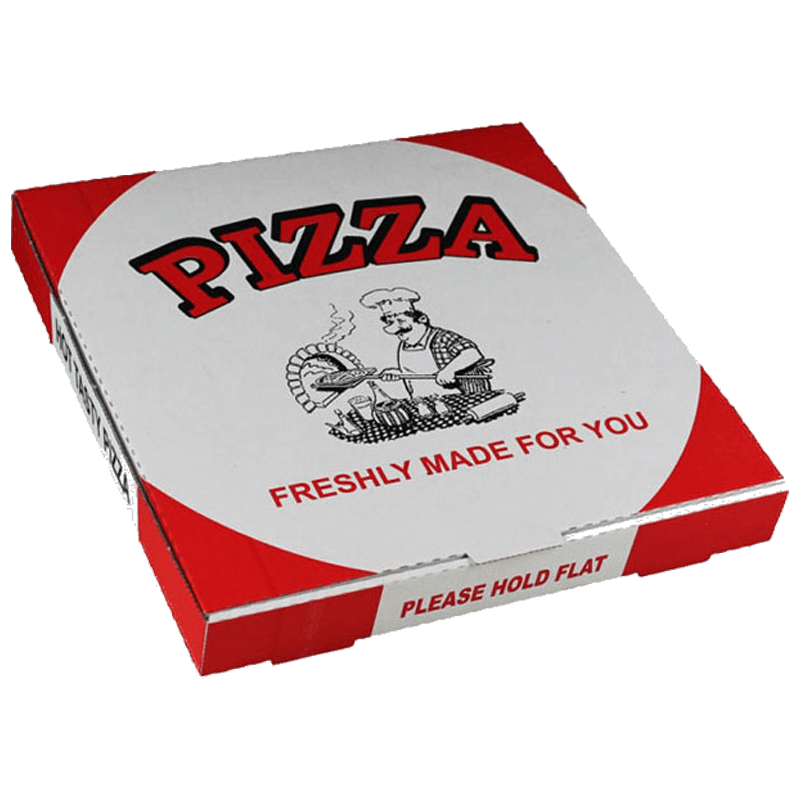 12" Pizza Box - Printed